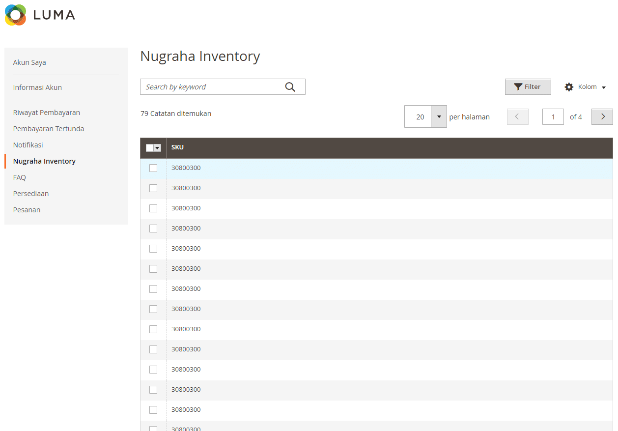Magento 2 - Grid Table Show Same Row (Data Repeatedly)