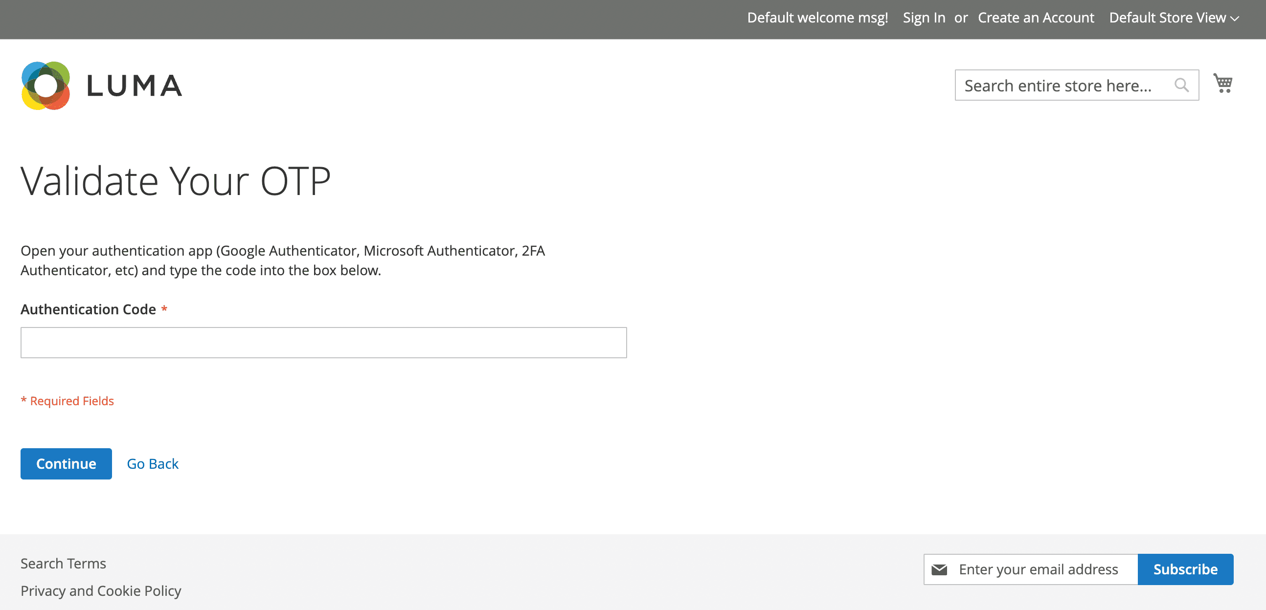 Magento 2 - Customer Two Factor Authorization