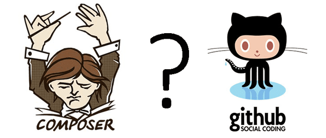 Composer - How to require from github